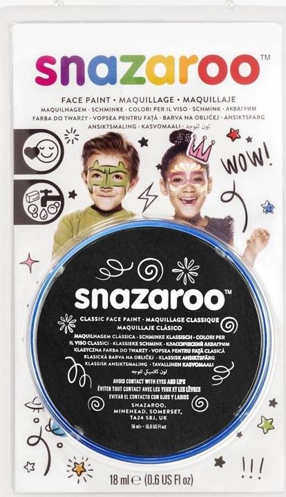 Actual product image Snazaroo Make-up Colour Blister 18 ml, Black