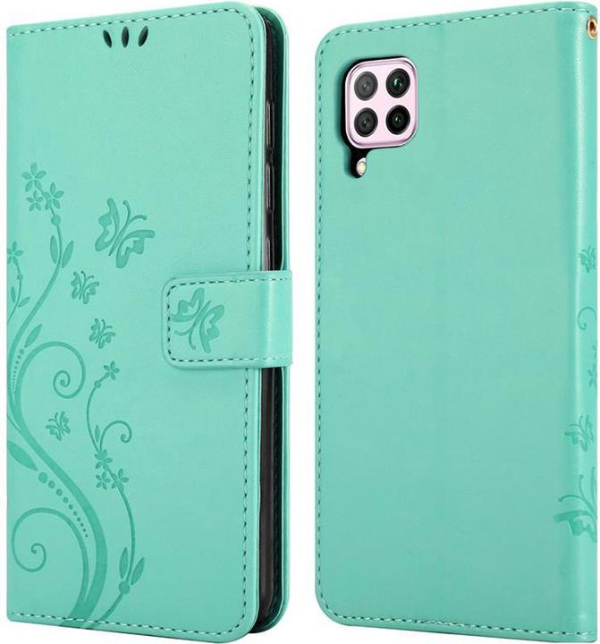 Actual product image Cadorabo Flower Book Cover (Huawei P40 Lite)