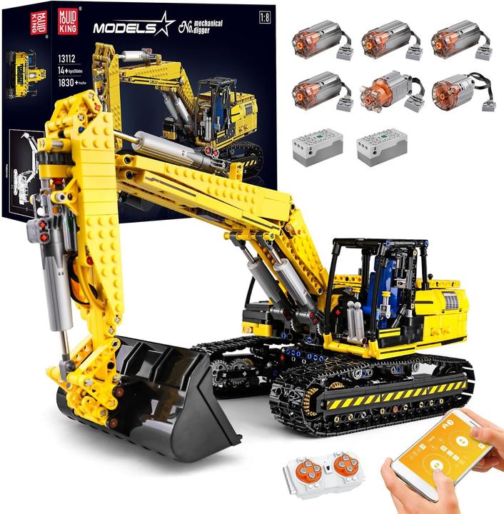 Mould King Mechanical Digger