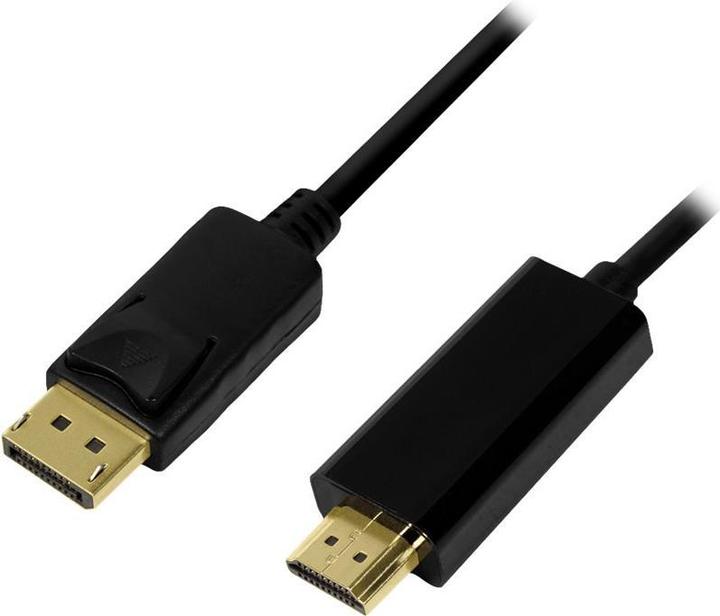 Produktbild LogiLink DisplayPort — HDMI (Typ A) (5 m, DisplayPort, 1.4)