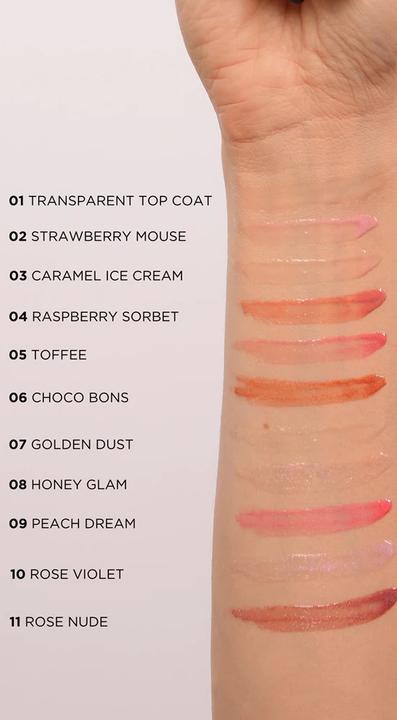 Productafbeelding Eveline Diamond Glow Lip Luminizer Lip Gloss met Hyaluronzuur