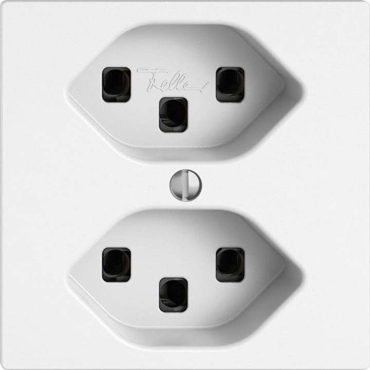 Produktbild Feller Steckdose, 2xT23 16A, Edizio.Liv