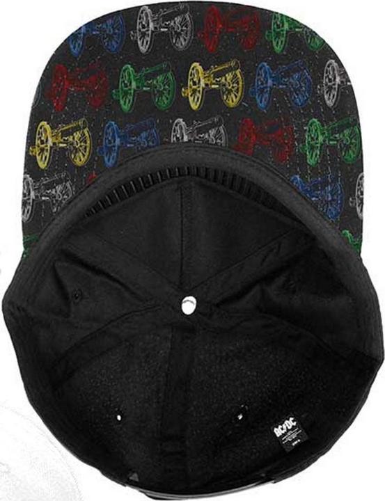 Actual product image AC/DC Unisex Adult Canon Pop Art Snapback Cap (One size)