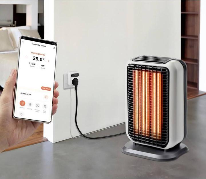 Actual product image Sygonix SY-6824096 Universalthermostat Zwischenstecker Wochenprogramm 1 St.