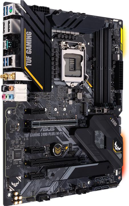 Produktbild ASUS TUF Gaming Z490-PLUS (wi-fi) (LGA 1200, Intel Z490, ATX)