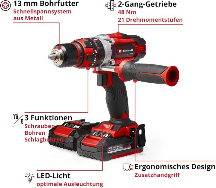 Image du produit Einhell TE-CD 18/48 Li-i