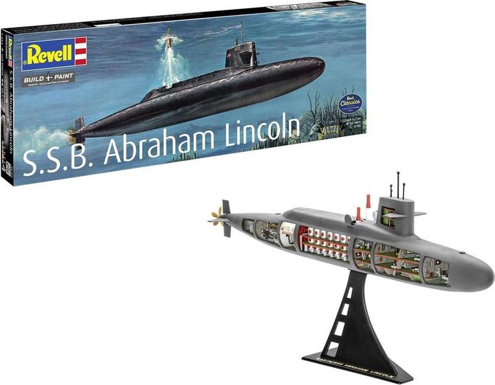 Image du produit Revell S.S.B. Abraham Lincoln with Interior