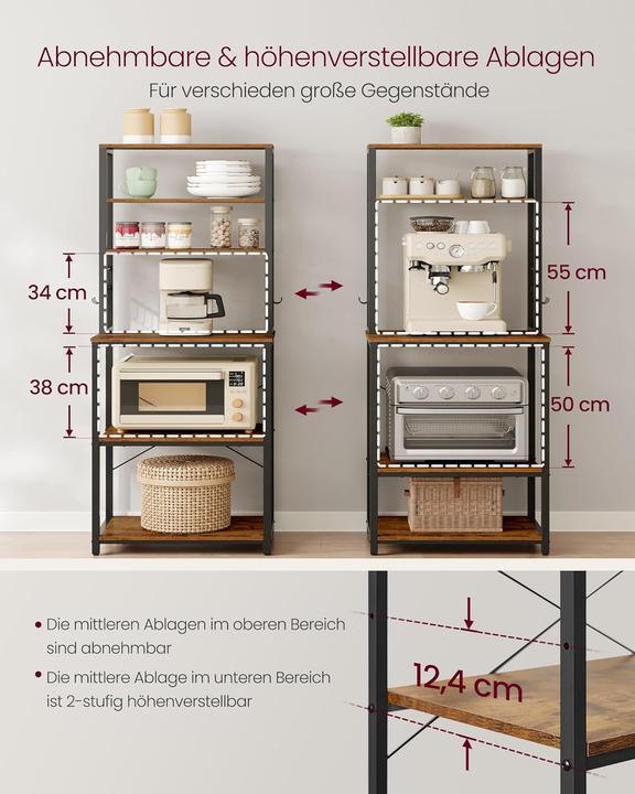 Actual product image Songmics Buffet (60×40×167 cm)