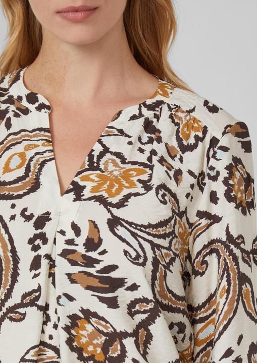 Immagine prodotto s.Oliver Bluse Strukturierte Viskosemix-Bluse mit All-over-Print (48)