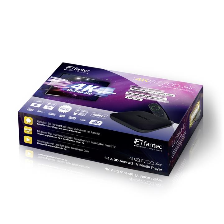 Produktbild Fantec 4KS7700Air (16 GB, Android 9.0 (Pie))