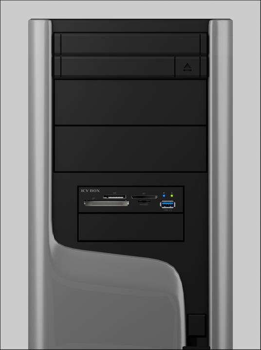 Produktbild Icy Box IB-872-i3 4-Port Kartenleser intern (USB)