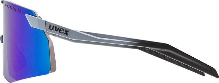 Actual product image Uvex pace stage (Grey Matt, Mirror Green)