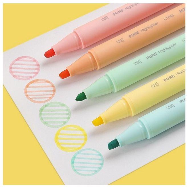 Actual product image Kaco Pure Macaron Highlighter (Multicoloured, 4 mm, 5 x)
