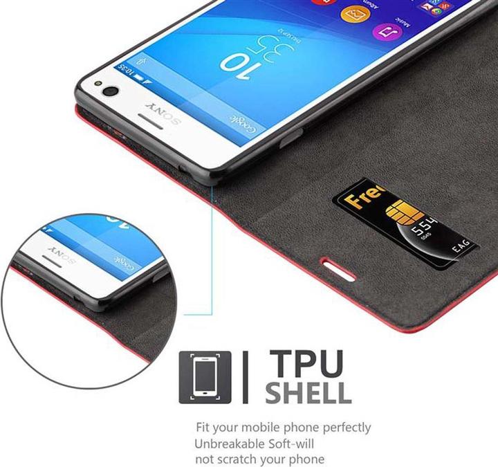 Image du produit Cadorabo Book Couverture magnétique invisible (Sony Xperia C4)