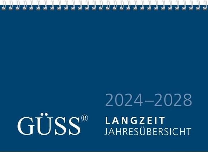 Voedingswaarden en ingrediënten Güss Muurkalender A4 liggend 5 jaar 1J 1S