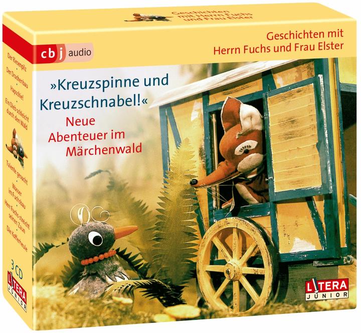 Actual product image Stories with Mr Fox and Mrs Magpie 'Cross Spider and Crossbill! (Heinz Schröder, Friedgard Kurze, Heinz Fülfe, German)