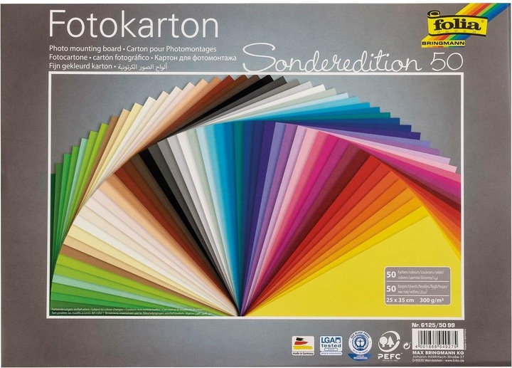 Folia Fotokarton (300 g/m², 50 x)
