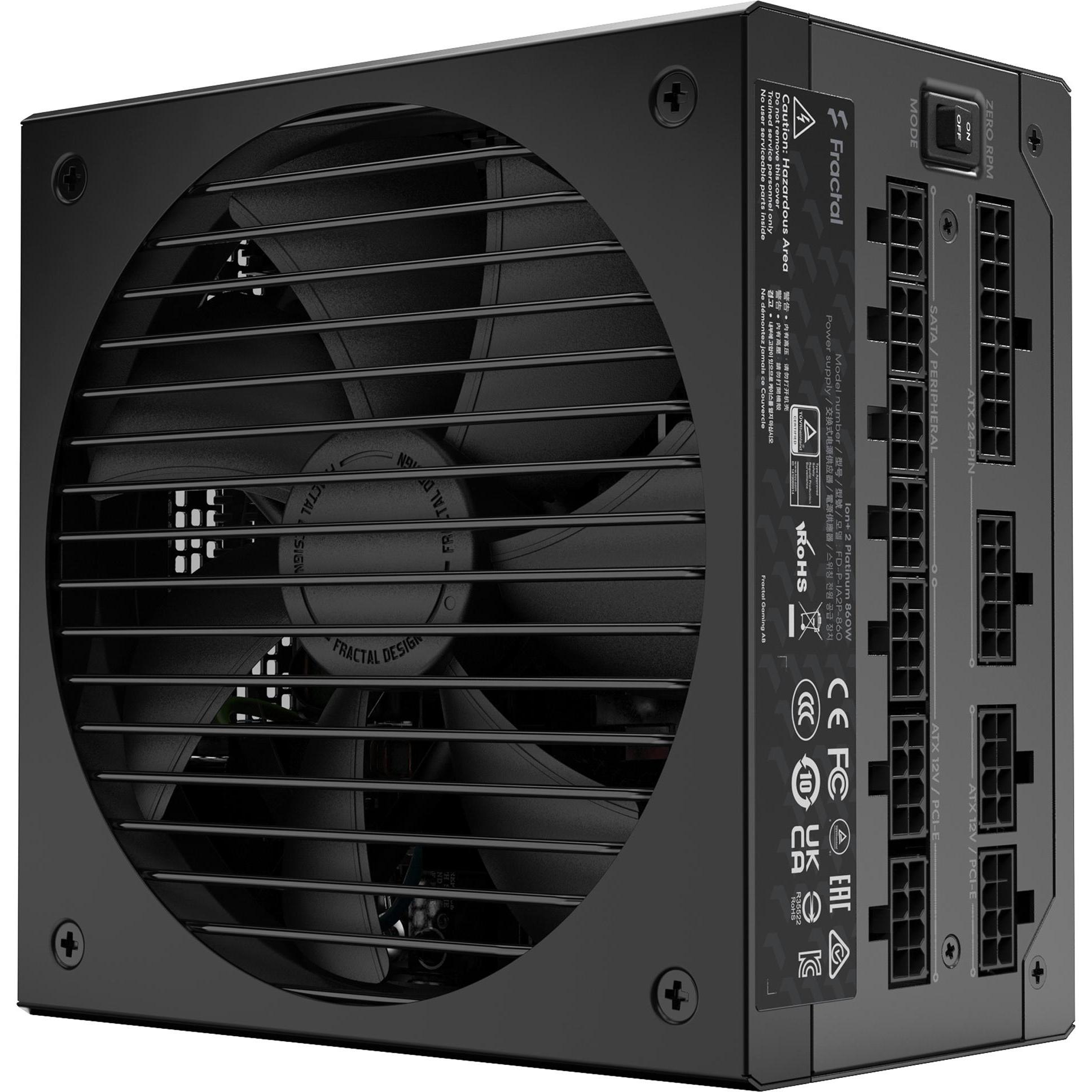 Fractal Ion+ 2 (860 W), PC Netzteil, Schwarz