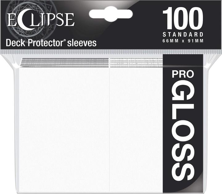 Ultra Pro Kartenhülle Eclipse Gloss Standard: White