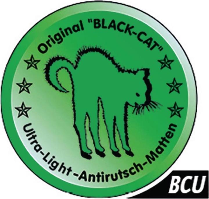 Produktbild Wado Antirutschmatte BLACK-CAT-Ultralight L10 m B0,6 m D1,3 mm 1 Rolle (10 x 600 cm)