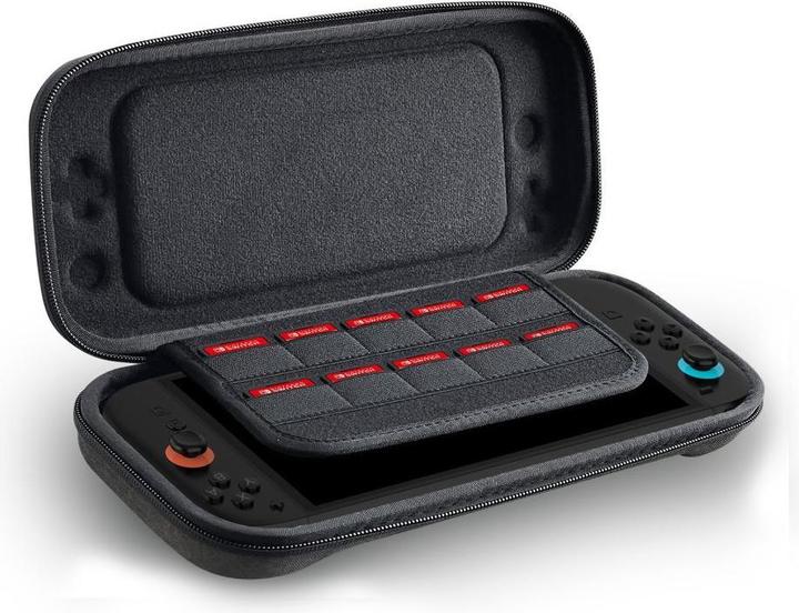 Produktbild Tech-Protect Hardpouch-Hülle für Nintendo Switch 2 - Grau (Switch)