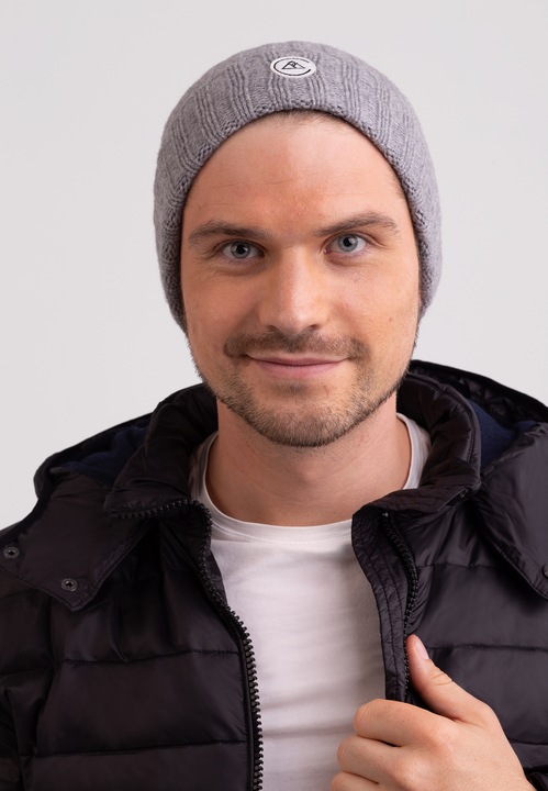 Actual product image Cash-Mere Kaschmir Rib Mütze (One size)