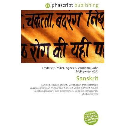 Thumbnail - Sanskrit, Fachbücher von Agnes F. Vandome, Frederic P. Miller, John McBrewster