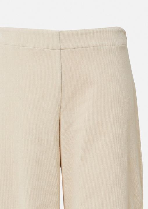 Produktbild Comma Hose Verkürzte Wide-Leg-Hose aus Cord im Relaxed Fit (32)