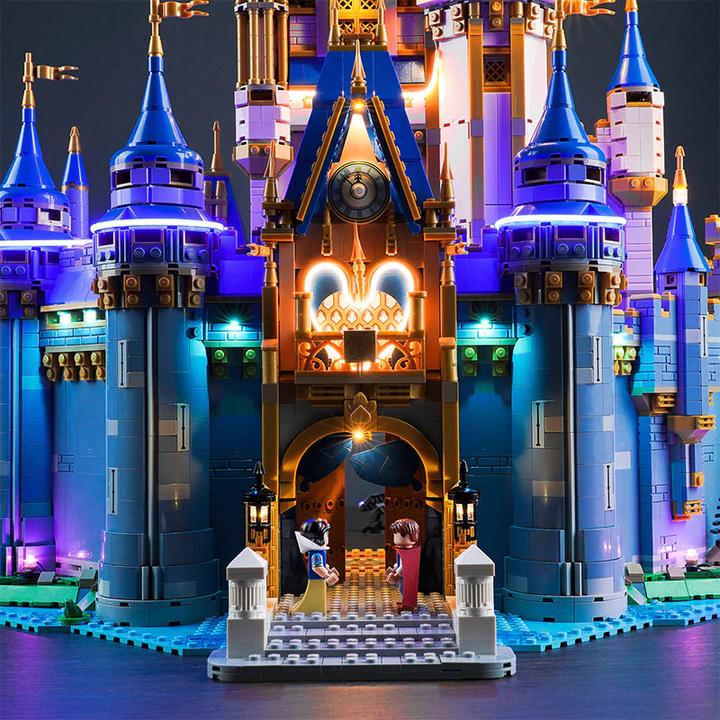 Immagine prodotto BrickBling Set di luci a LED per LEGO - Castello Disney (43222), incluso il telecomando