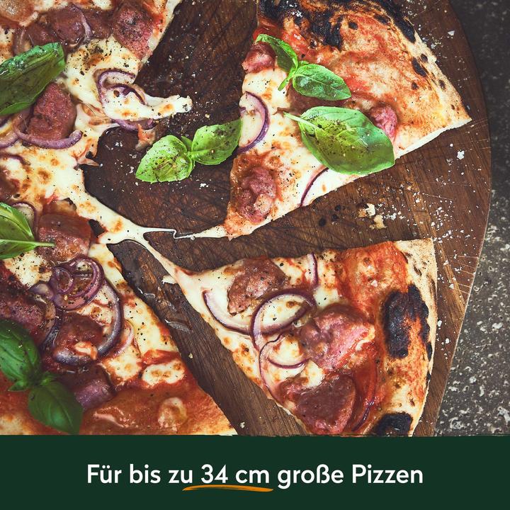 Actual product image Burnhard Pizza weighing knife incl. pizza board & blade guard