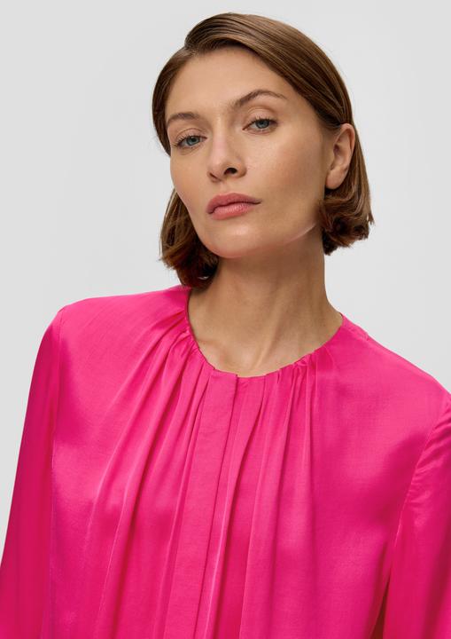 Image du produit S.Oliver Bluse Satinbluse aus reiner Viskose (46)