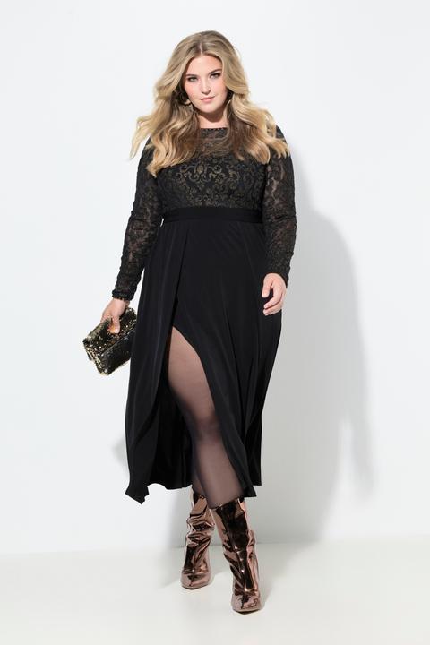 Produktbild Miamoda Abendkleid, Oberteil aus Spitze, weiter Jerseyrock (42)