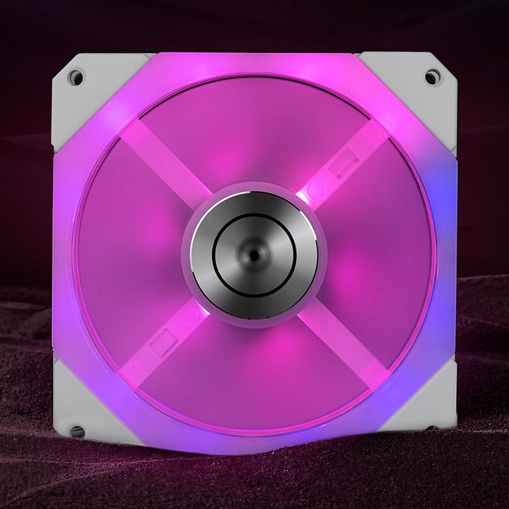 Image du produit EKWB EK-Quantum Impulse 120 D-RGB PWM Ventilateur - 120mm, blanc (120 mm, 1 x)