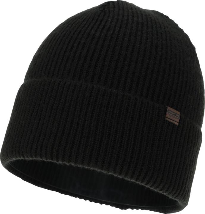 Maxte Herren Wintermütze – Schwarz, mit Merinowolle Korins