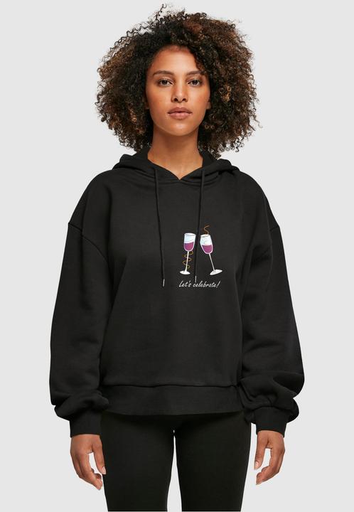 Produktbild Merchcode Ladies Let's celebrate Organic Oversized Hoody - 113247 (3XL)