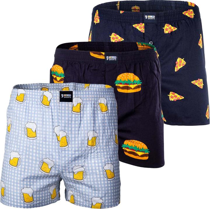 Immagine prodotto Happy shorts American Boxershorts (L, confezione da 3)