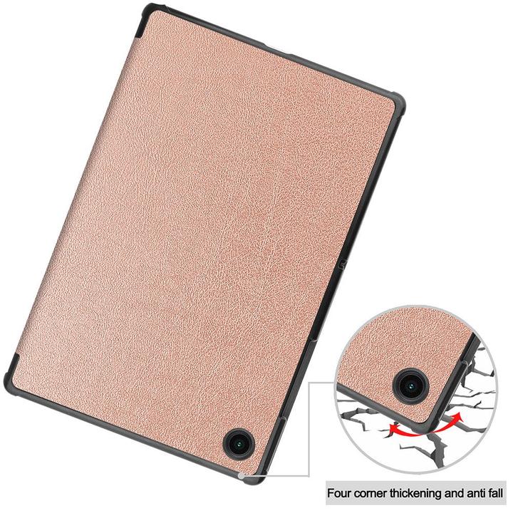 Productafbeelding Cover-Discount Galaxy Tab A8 10.5 - Drievoudige Smart Case roségoud (Galaxy Tab A8)
