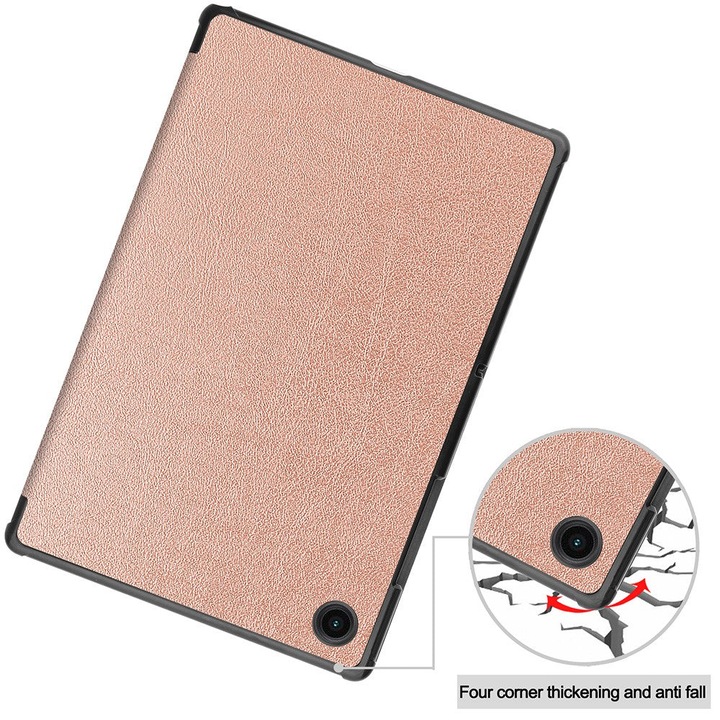 Image du produit Cover-Discount Galaxy Tab A8 10.5 - Étui Smart Tri-fold or rose (Galaxy Tab A8)