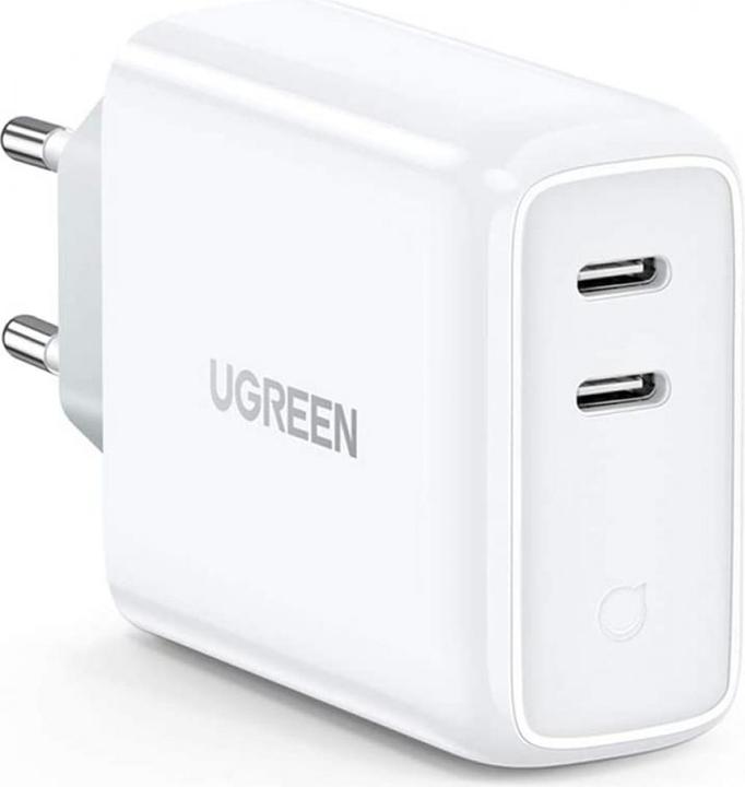 Produktbild Ugreen USB-C 36W PD Ladegerät 2-Port (36 W)