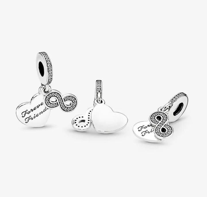 Actual product image Pandora Forever friends (Silver)