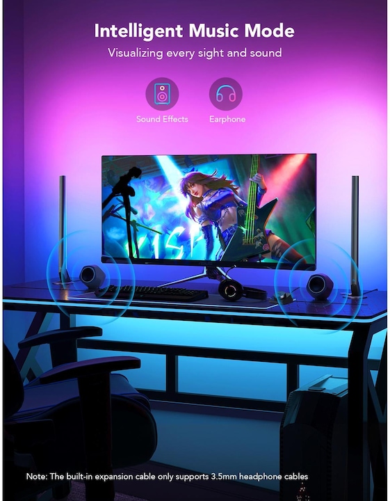 Image du produit Govee Barre lumineuse de jeu (160 lm)