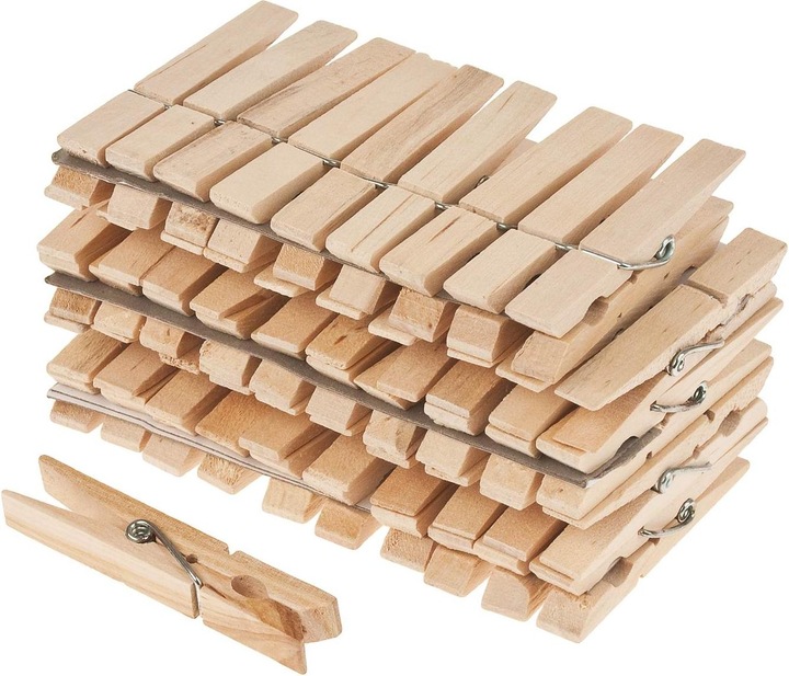 Image du produit NoName Pinces à linge en bois