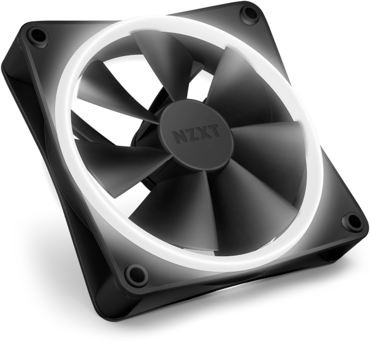 Actual product image NZXT F120 RGB Duo (120 mm, 3 x)