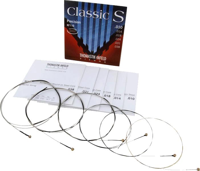 Actual product image Thomastik Classic S Precision Set (6x, Guitar, 0.04")
