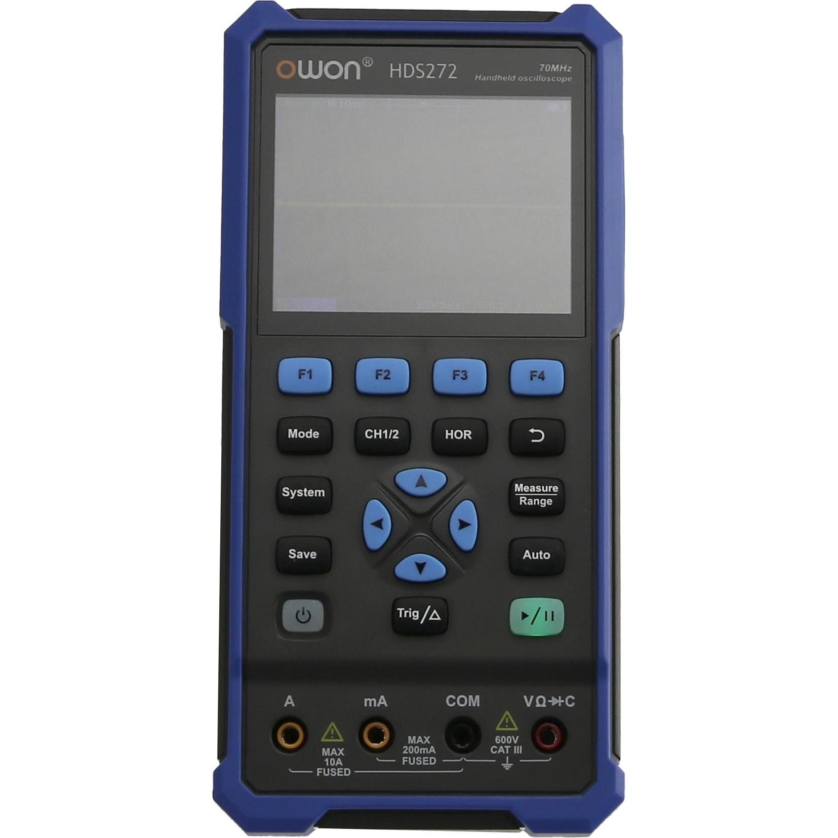 Owon, Multimeter, LCD-Oszilloskop mit Multimeter, HDS272, 2-Kanal, 70 MHz