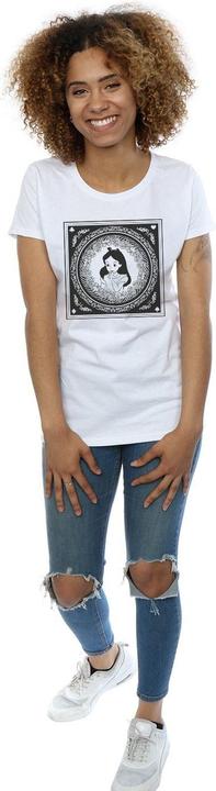 Actual product image Disney Womens/Ladies Alice In Wonderland Box Cotton T-Shirt (XL)