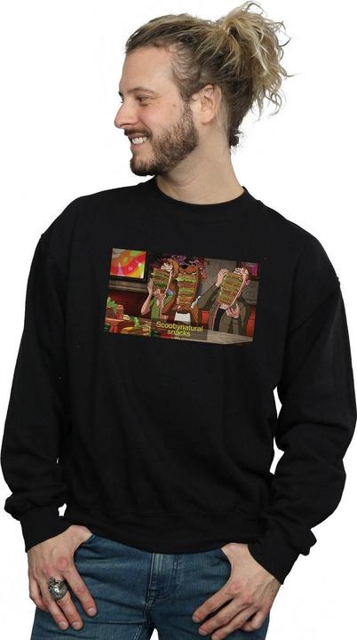 Actual product image Absolute Cult Mens Supernatural Snacks Sweatshirt (S)