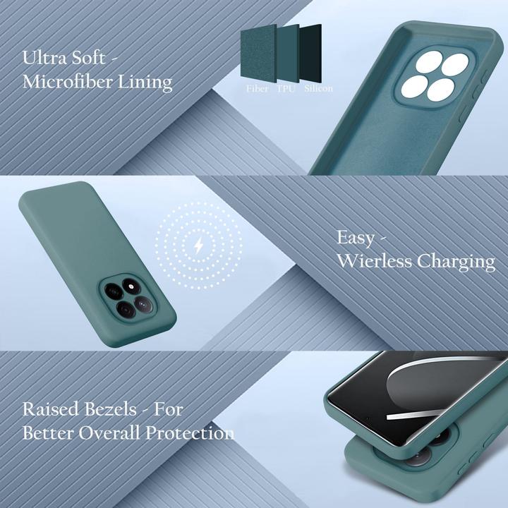 Produktbild Cadorabo Hülle für Xiaomi Redmi Note 14 Pro 5G im Liquid Case Design (Xiaomi Redmi Note 14 Pro 5G)