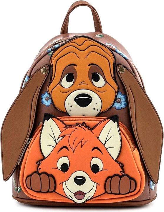 Produktbild Loungefly Disney Fox and Hound Copper Todd backpack 26cm