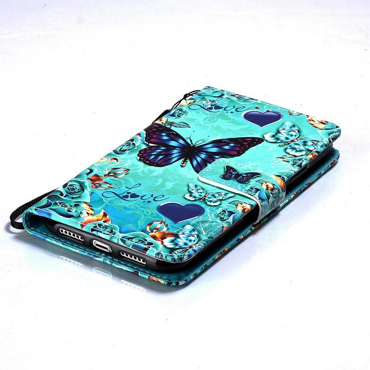 Actual product image Ueli Express iPhone 11 Pro Max Book Case Case with Card Holder Butterflies (Apple iPhone 11 Pro Max)